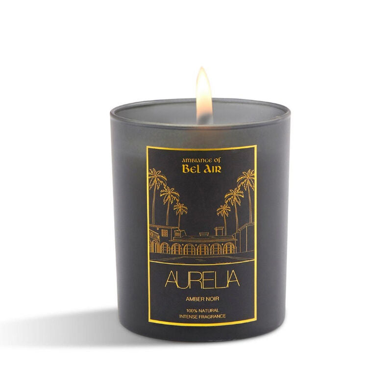 Aurelia Geneve Amber Noir Scented Candle 180g