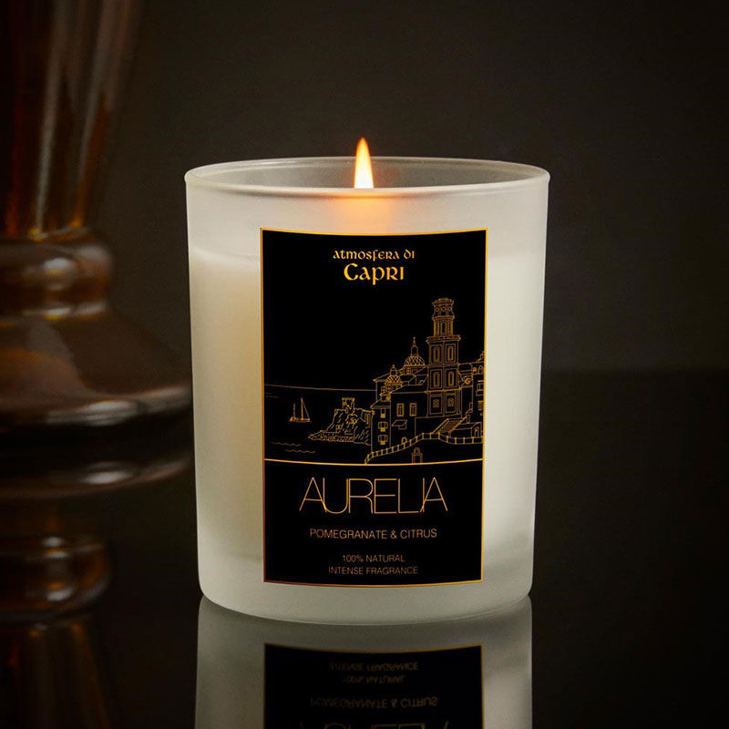 Aurelia Geneve Pomegranate & Citrus Scented Candle 180g
