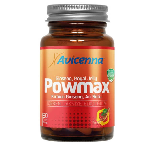 Avicenna Powmax Daily Dietary Supplement 90 Tablets