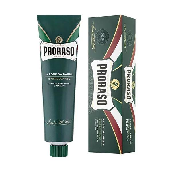 Proraso Eucalyptus & Menthol Shaving Cream: Experience a Classic, Refreshing, and Irritation-Free Wet Shave - Natural Ingredients for All Skin Types