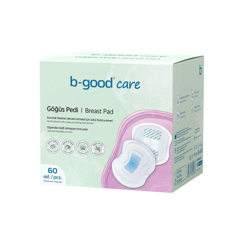 B-Good Care Ultra-Absorbent Breast Pads for Nursing 60 Count