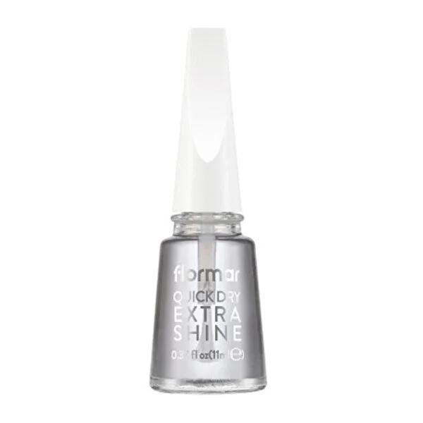Flormar Quick Dry Nail Polish Dryer - Fast Drying, Extra Shine & Long Lasting - 0.37 fl oz