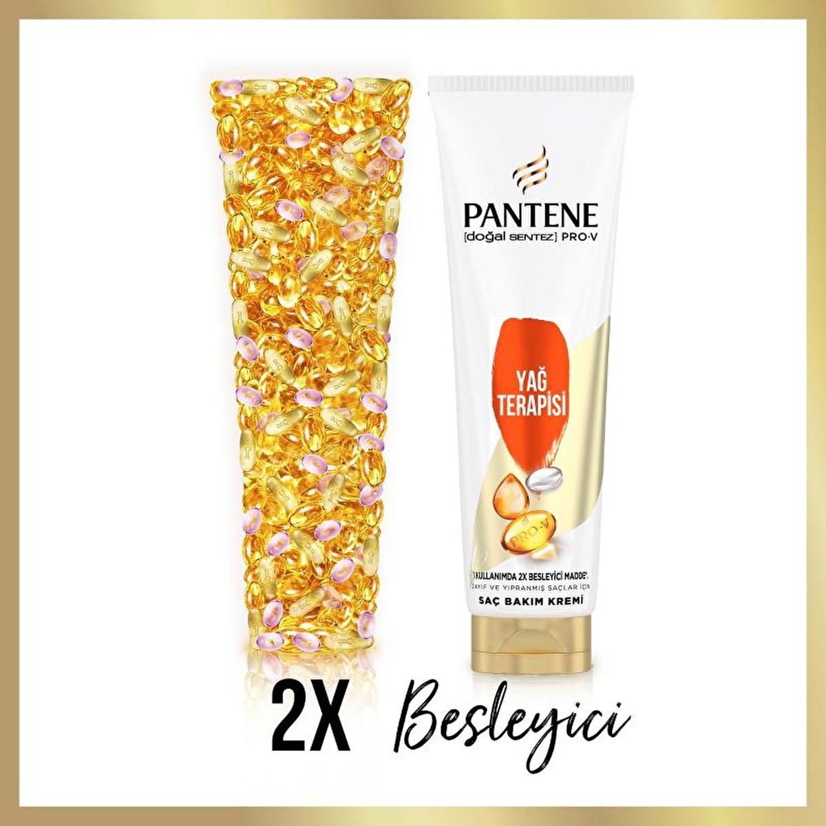 Pantene Nature Fusion Hair Care Cream - Nourishing, Repair Damaged Hair, Sustainable Packaging