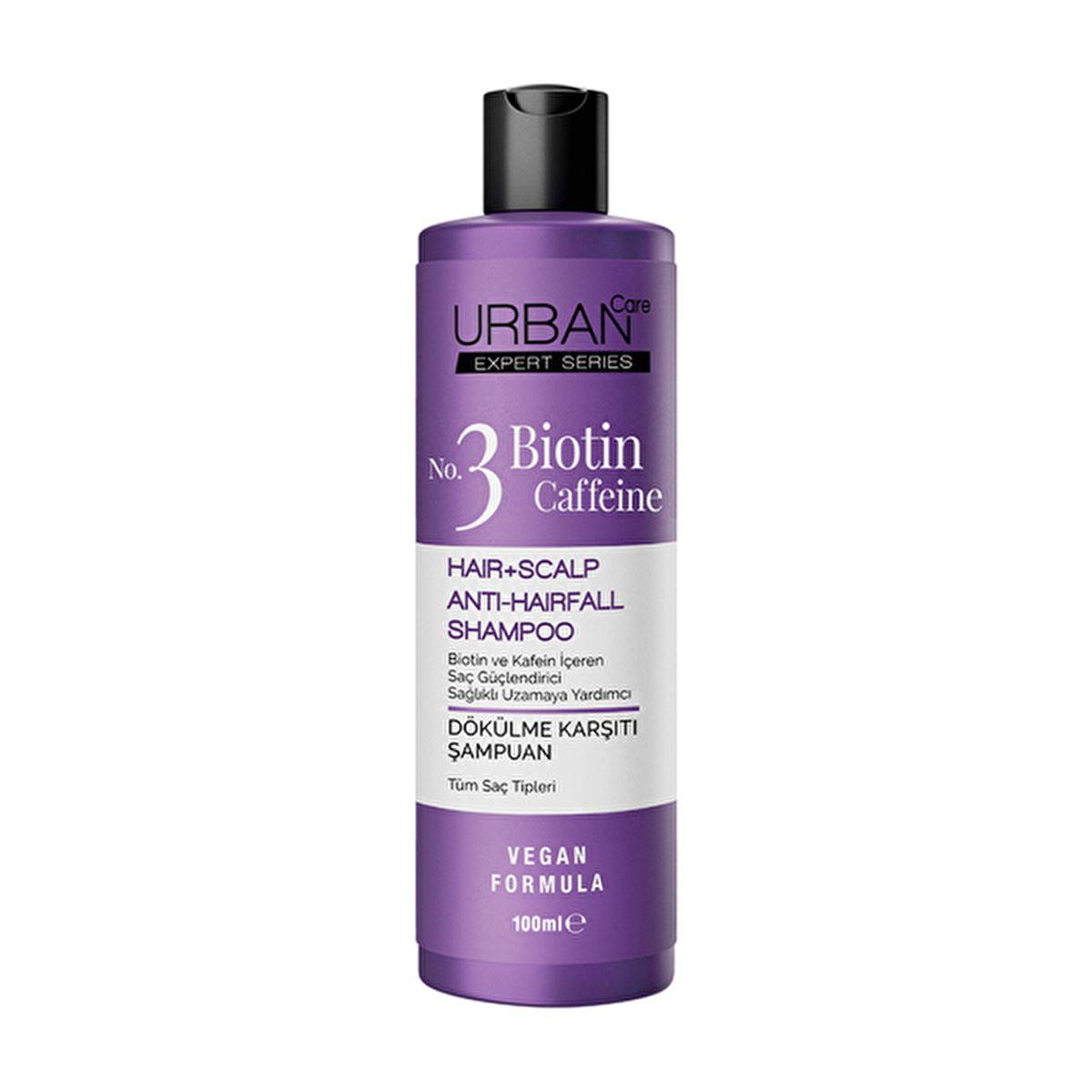 Urban Care Expert Biotin & Caffein Shampoo 100 Ml