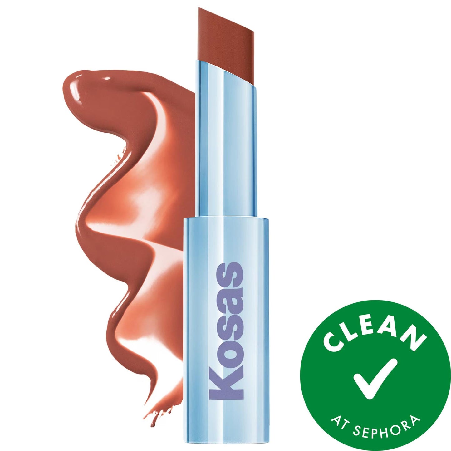 Wet Stick: Moisturizing Shiny Sheer Lipstick with Ceramides - Hydrating Lip Treatment, Vegan Lip Care, and Plumping Lip Balm for Dry Lips