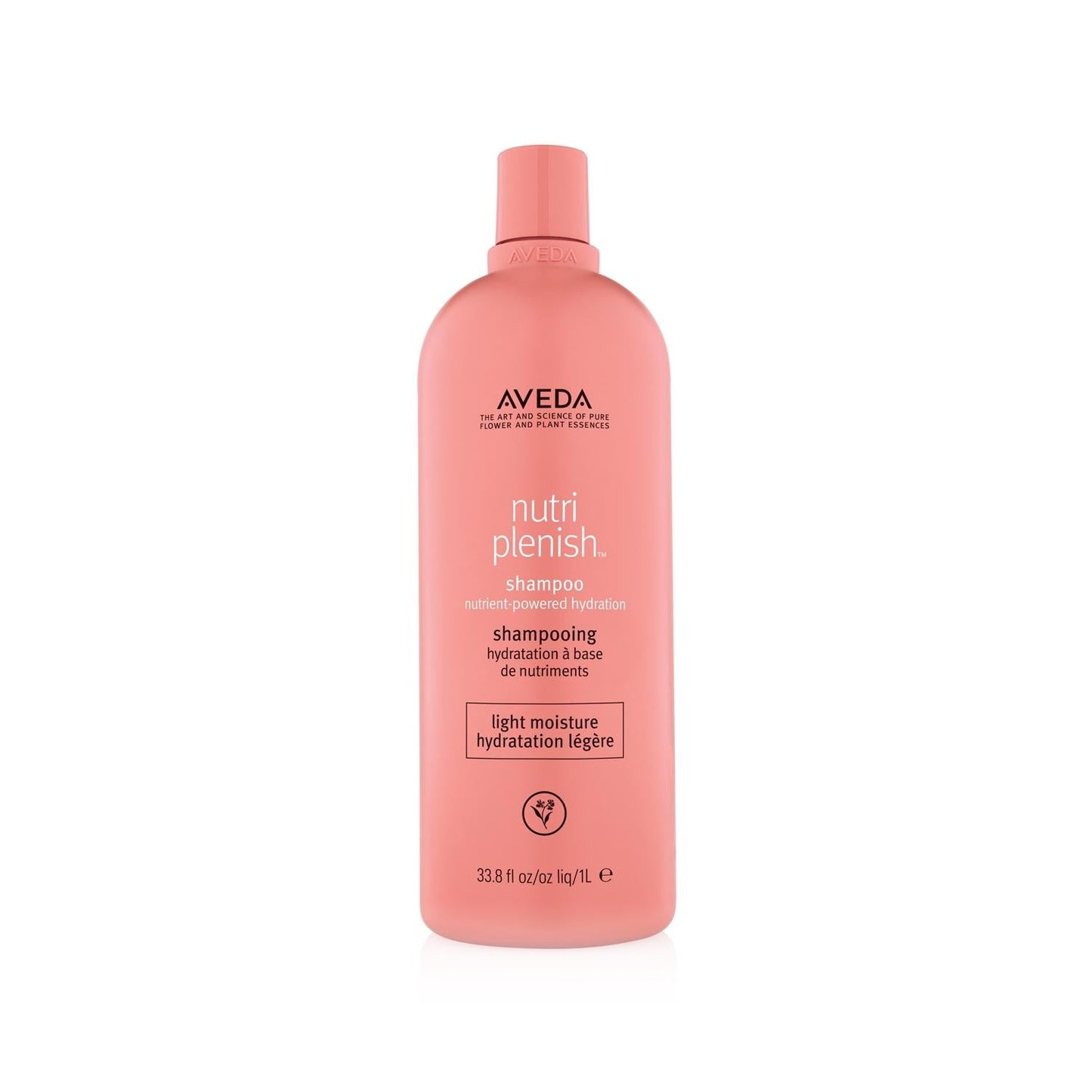 Aveda Nutriplenish Light Moisture Shampoo - 1000ml Moisturizing Hair Care for Dry, Damaged Locks