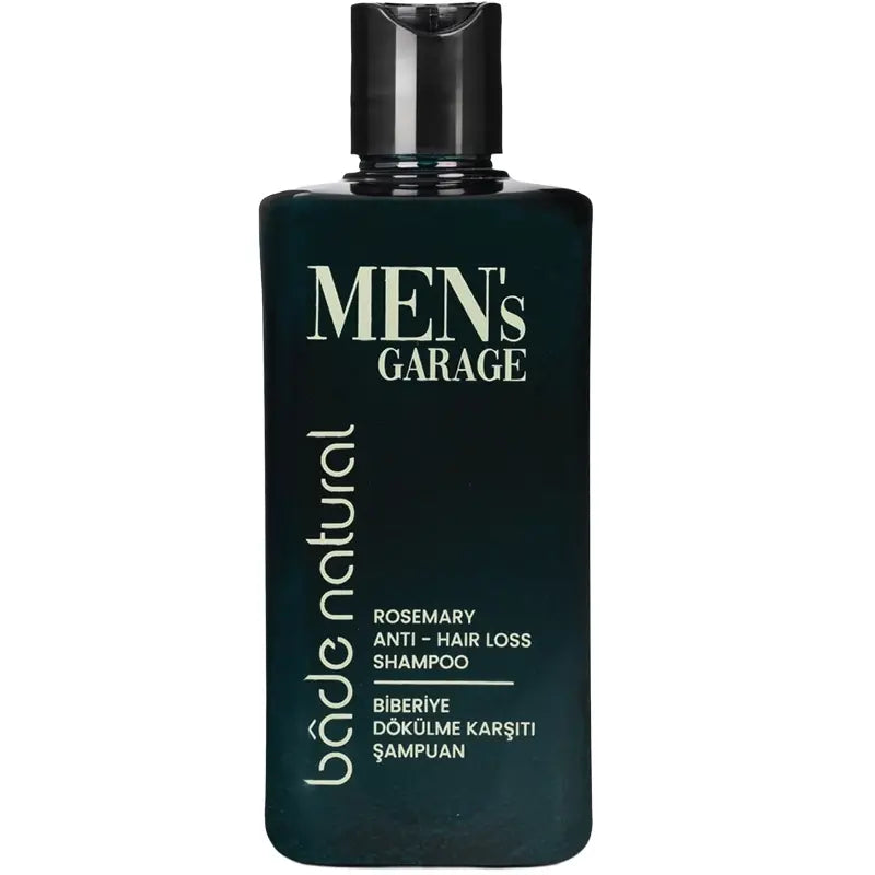 Bade Natural Men's Garage Rosemary Hair Strengthening Shampoo 300ml