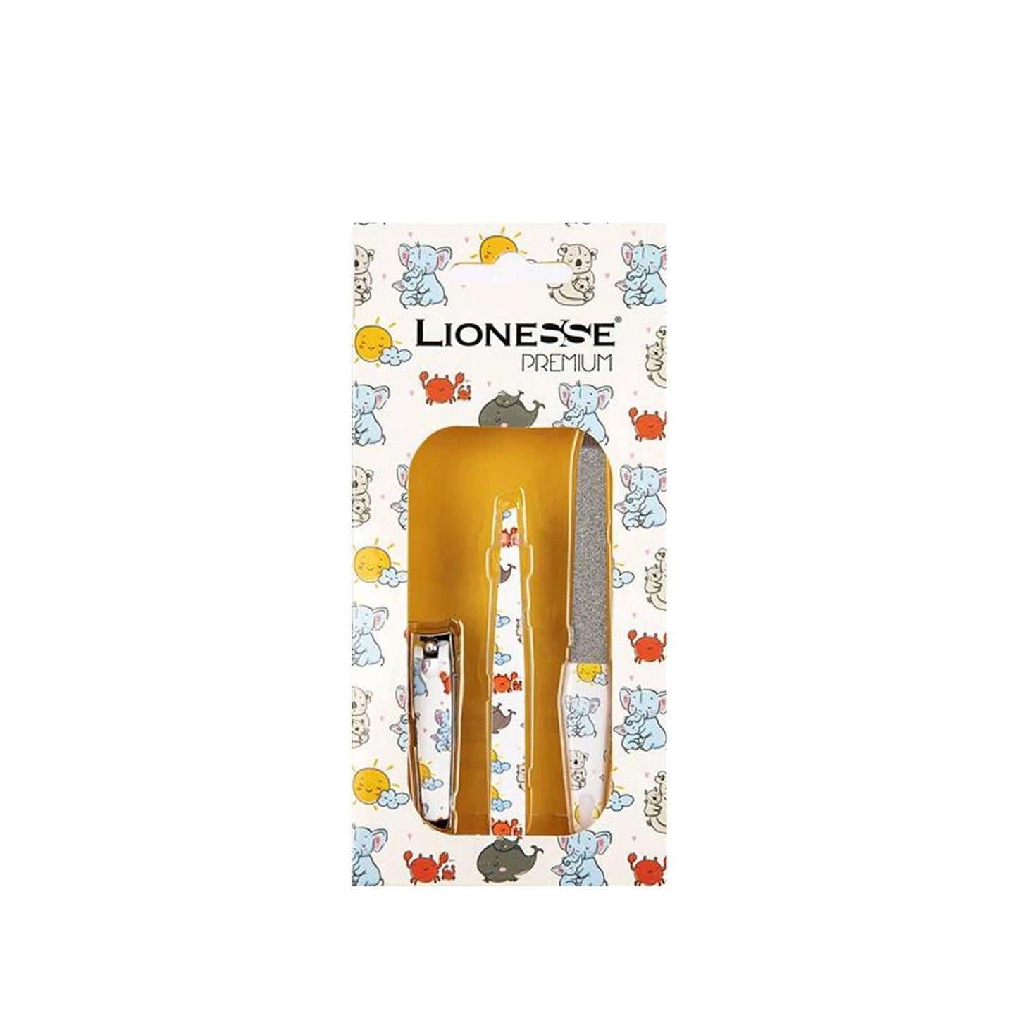 Lionesse Nail Care Set 126 - Comprehensive Grooming Tools for Professional At-Home Nail Care Experience