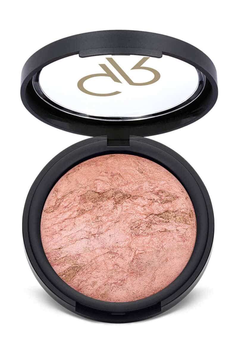 Golden Rose Baked Stardust Blush 113 Pearly Pink Bronze