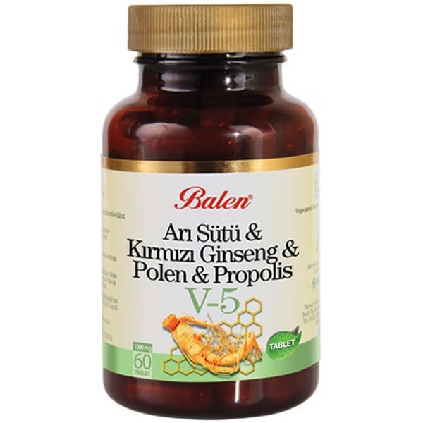 Balen Royal Jelly & Red Ginseng Complex 60 Tablets