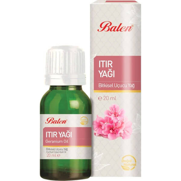 Balen Geranium Essential Oil for Skin & Hair 20 ml