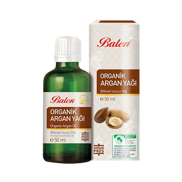 Balen Organic Cold Pressed Argan Oil for Hair & Skin 50 ml