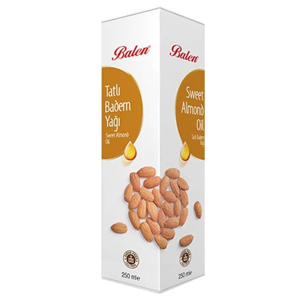 Balen Cold Pressed Sweet Almond Oil for Hair & Skin 250ml