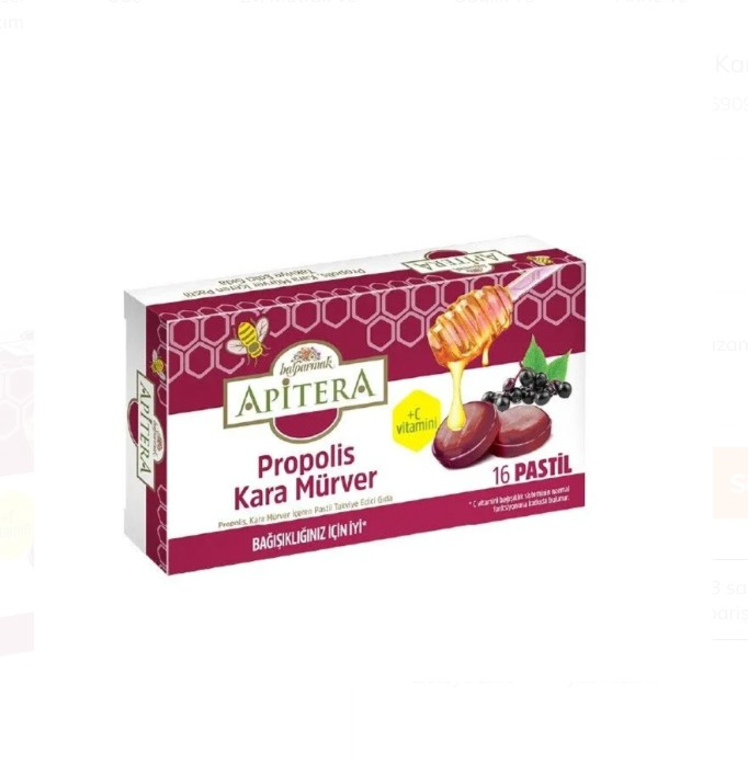 Balparmak Apitera Propolis Elderberry Lozenges 16 Count
