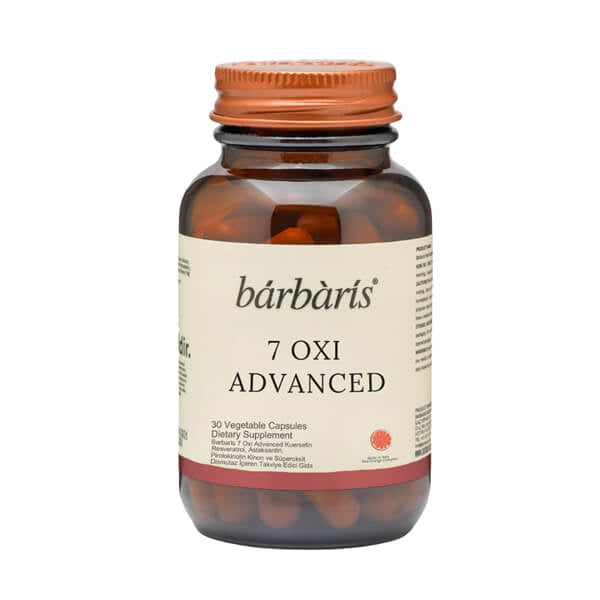 Barbaris 7 Oxi Advanced Antioxidant Supplement 30 Capsules
