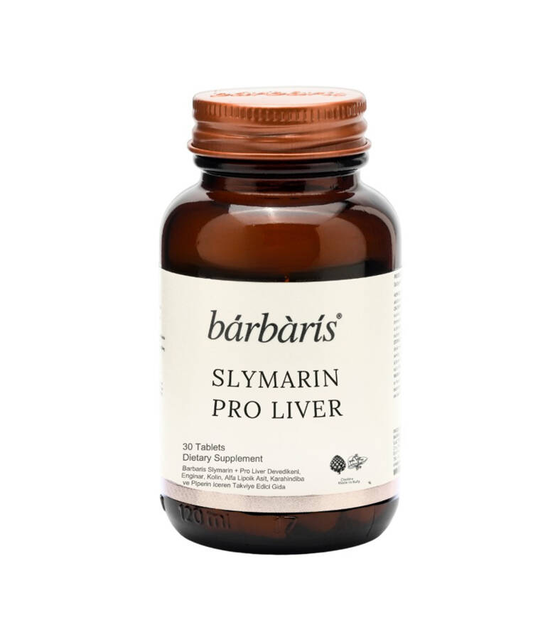 Barbaris Slymarin Pro Liver Support Supplement 30 Tablets