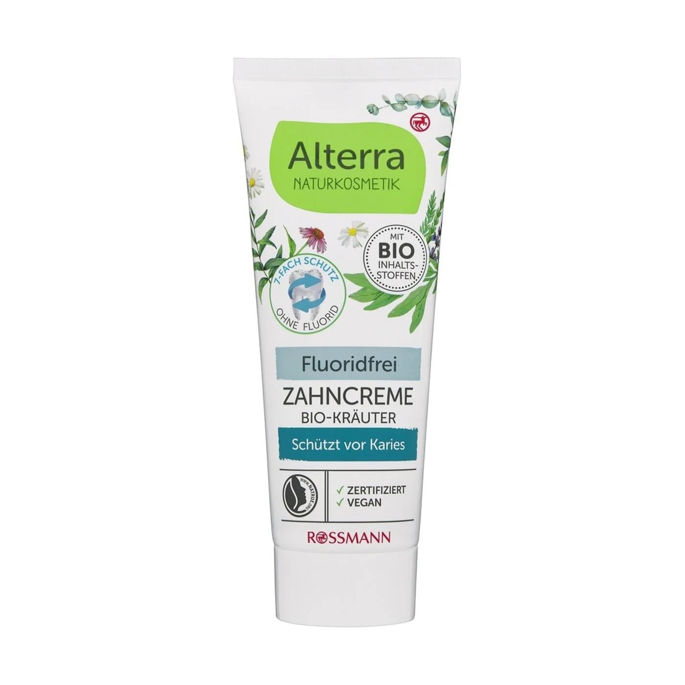 Alterra Fluoride-Free Toothpaste for Gentle Cleansing 75ml