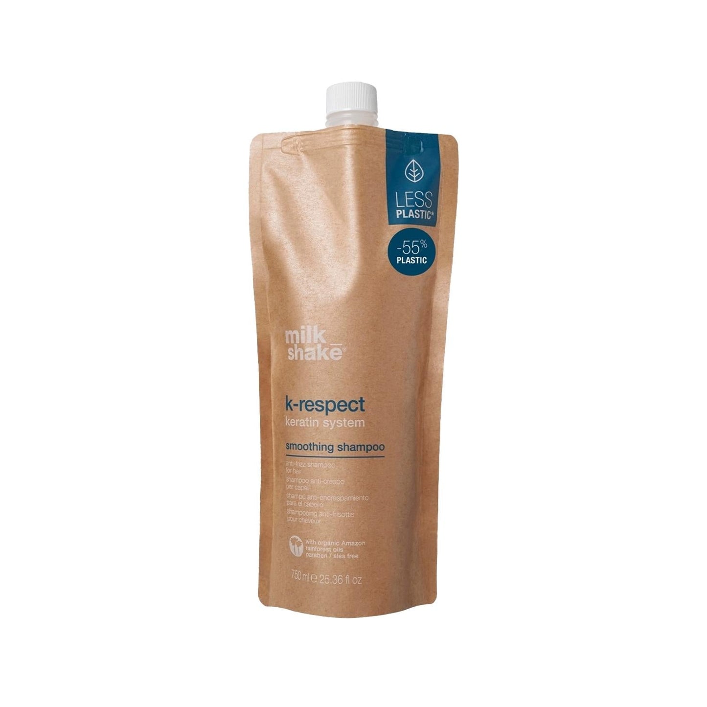 milk_shake K-Respect Smoothing Sulfate-Free Shampoo for Soft & Manageable Hair - 25.4 fl oz