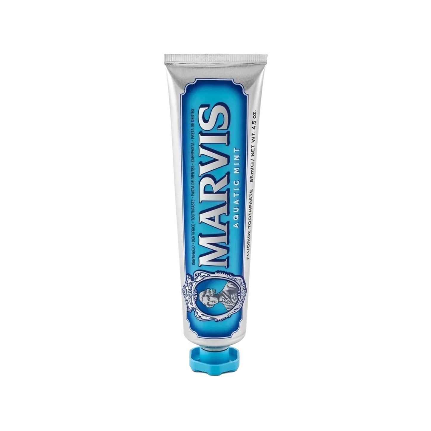 Marvis Aquatic Mint Toothpaste - Premium Oral Care for Fresh Breath - 85ml