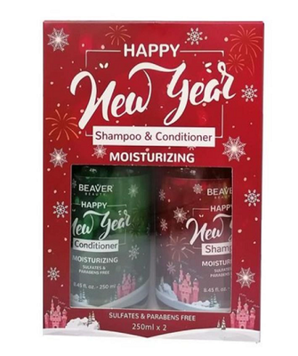 Beaver New Year Hair Care Set for Dry & Damaged Hair