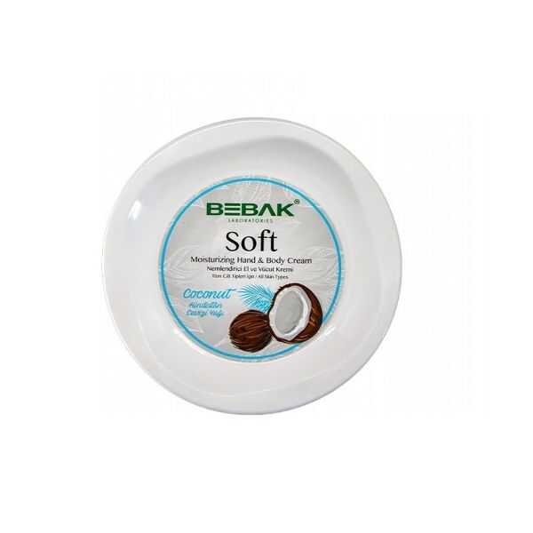 Bebak Soft Coconut Moisturizing Care Cream 300 ml