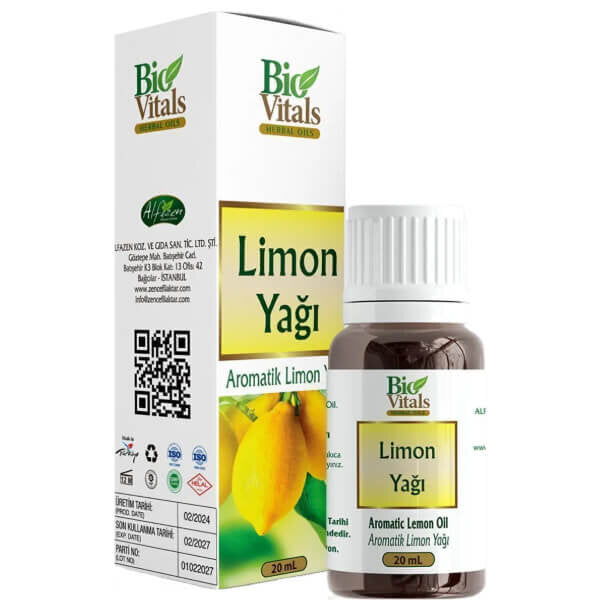 Bio Vitals Lemon Essential Oil for Skin & Hair 20 ml