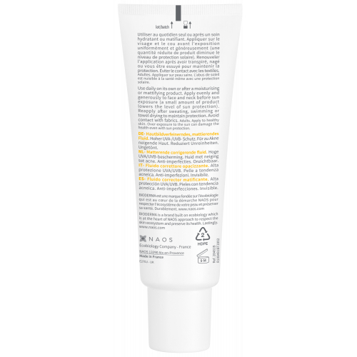 Bioderma Photoderm AKN Mat SPF 30 Mattifying Sunscreen Fluid