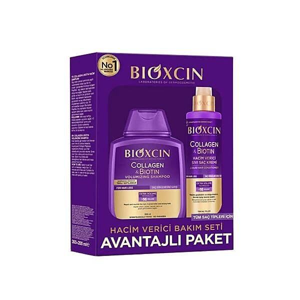 Bioxcin Collagen & Biotin Volume Hair Care Set 300ml & 200ml