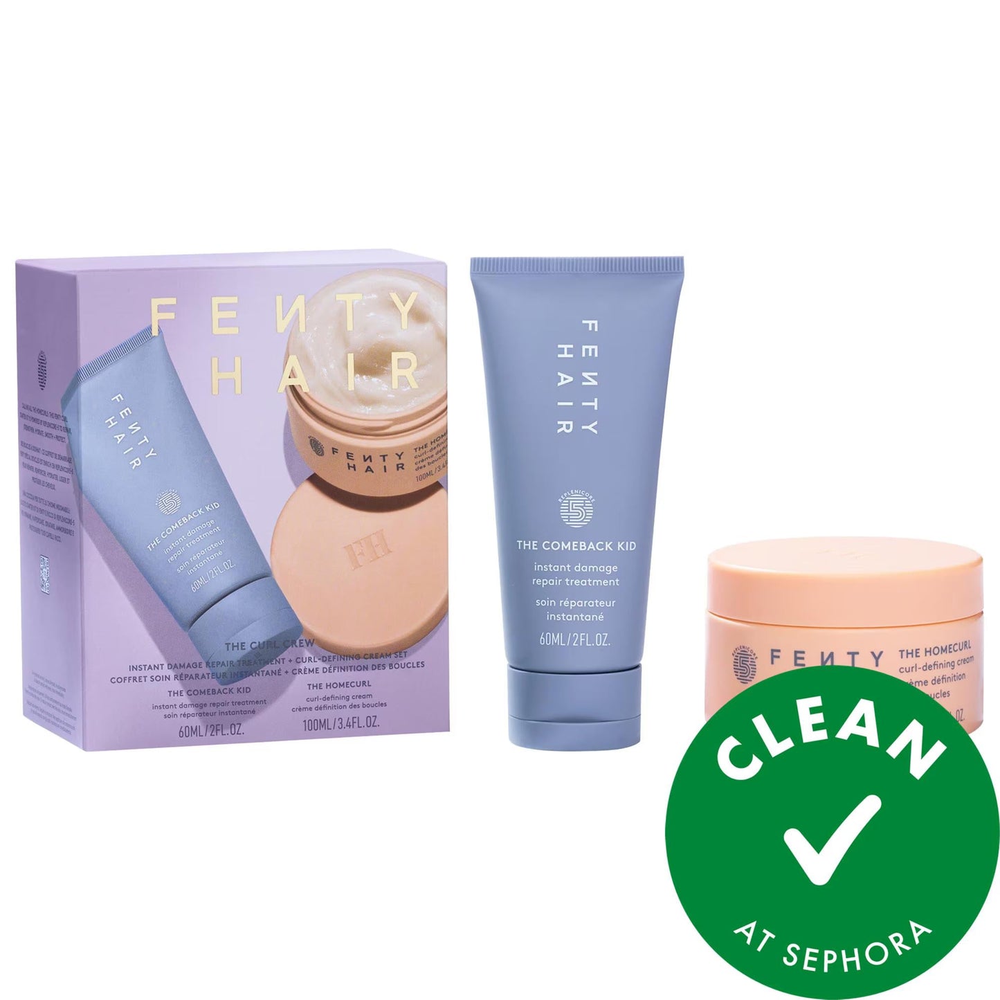 The Curl Crew Curl Care Product Set - Repair, Define, and Enhance Curls with Vegan, Gluten-Free, Cruelty-Free Products
