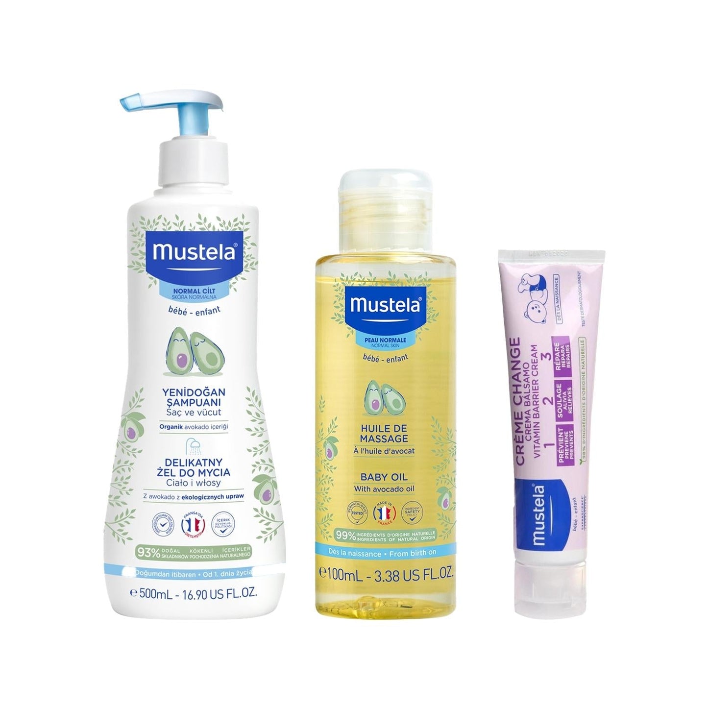 Mustela Baby Oil Moisturizing Massage Blend 100 ml