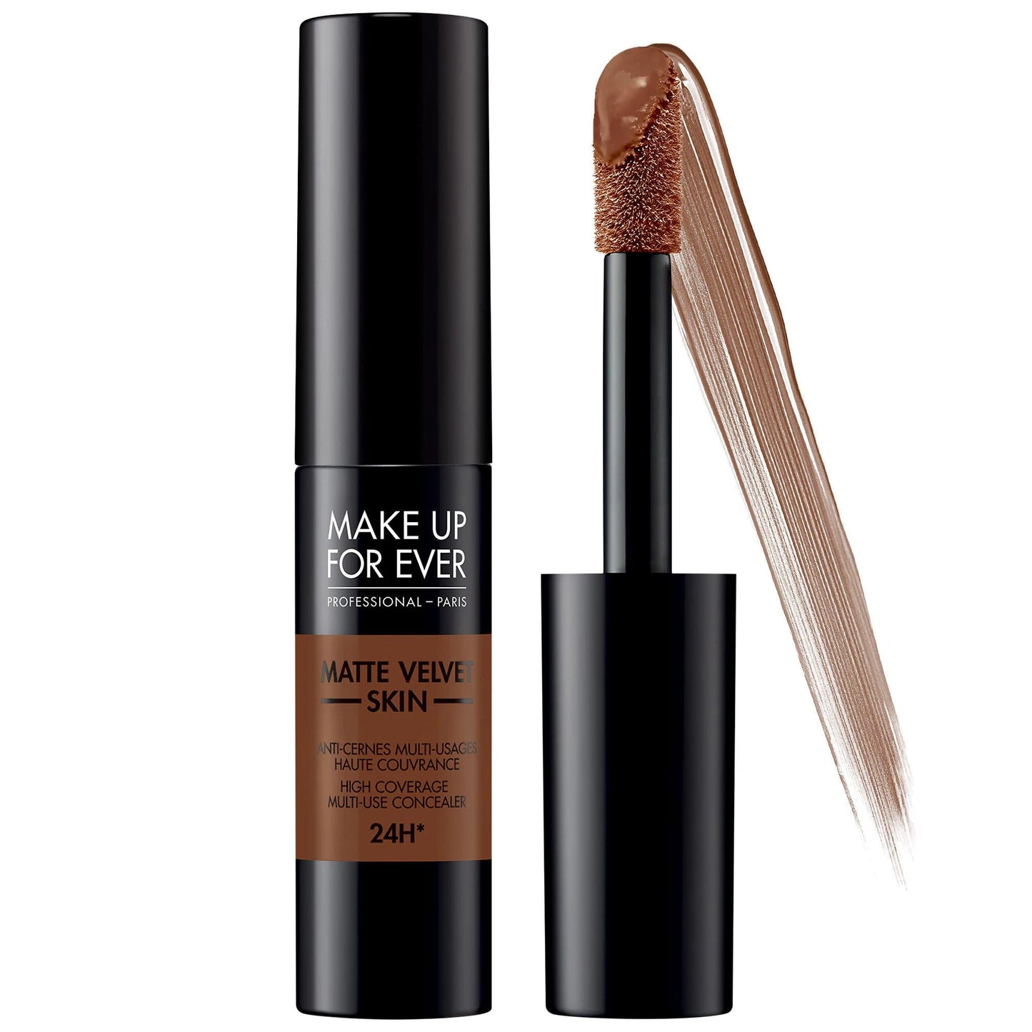 Matte Velvet Skin Concealer: 24H Waterproof Full Coverage, Transfer-Proof, Multi-Use Concealer - Conceal, Correct, Contour