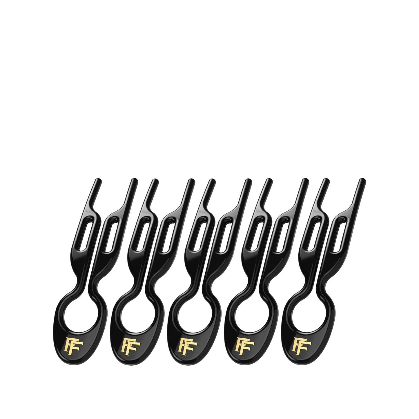 Fiona Franchimon No 1 Hairpin Black 5-Pack