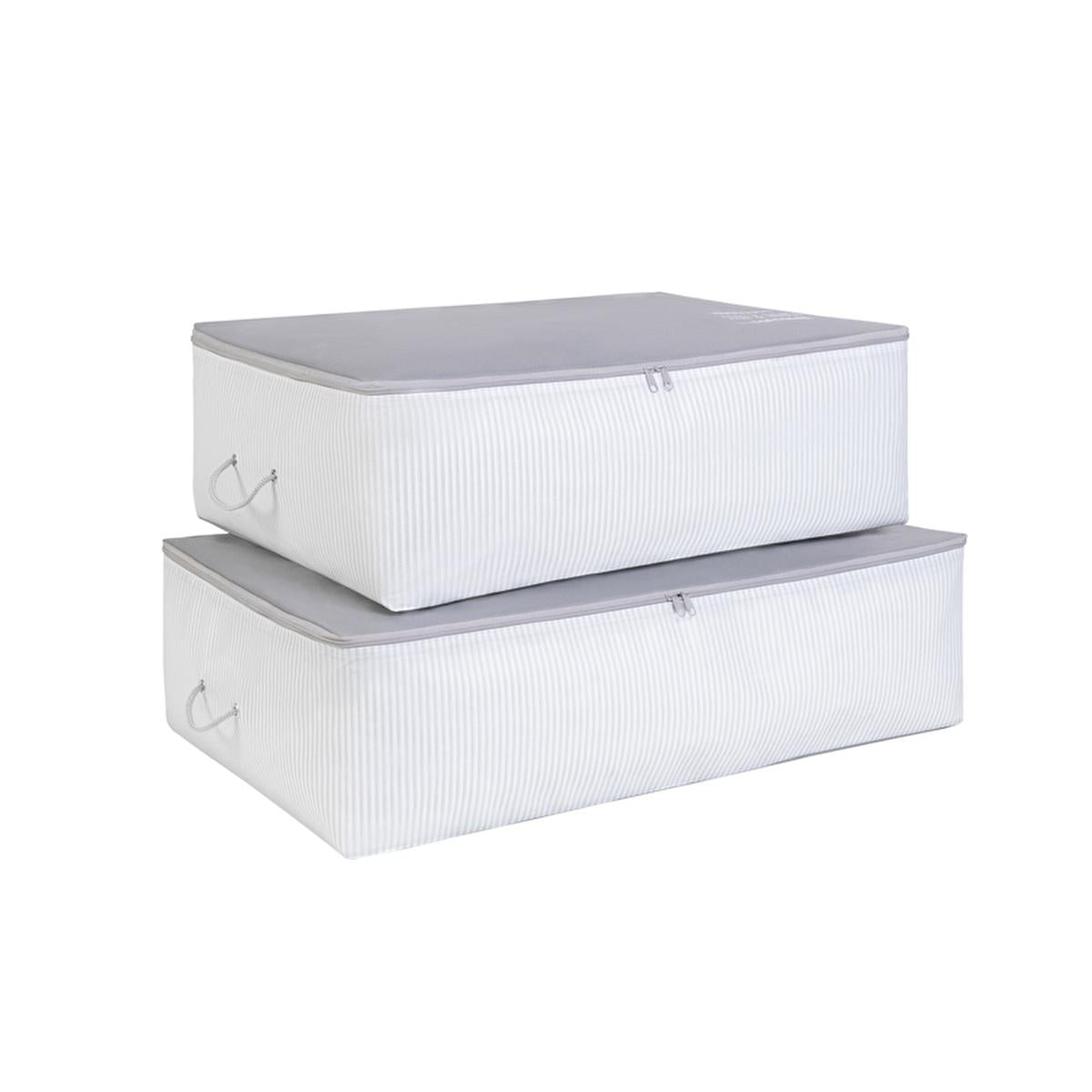 Ocean Home Storage Baskets/Set - Practical & Decorative Storage Solution for Home Textiles, 2-Piece Polypropylene Basket Set