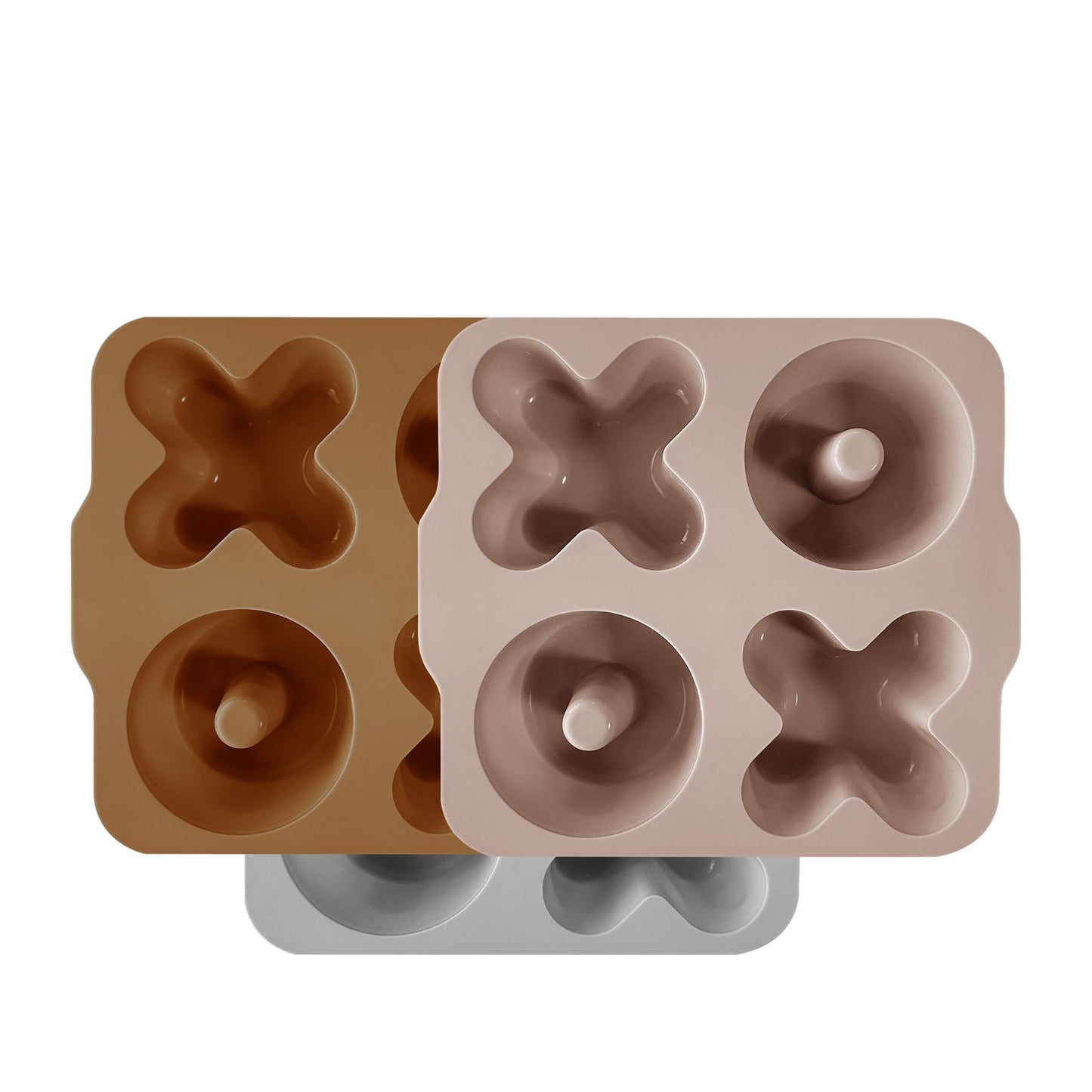 OiOi Silicone Cake Molds - 2 Pack Non-Stick Flexible Cake Pans for Easy Release & Cleaning