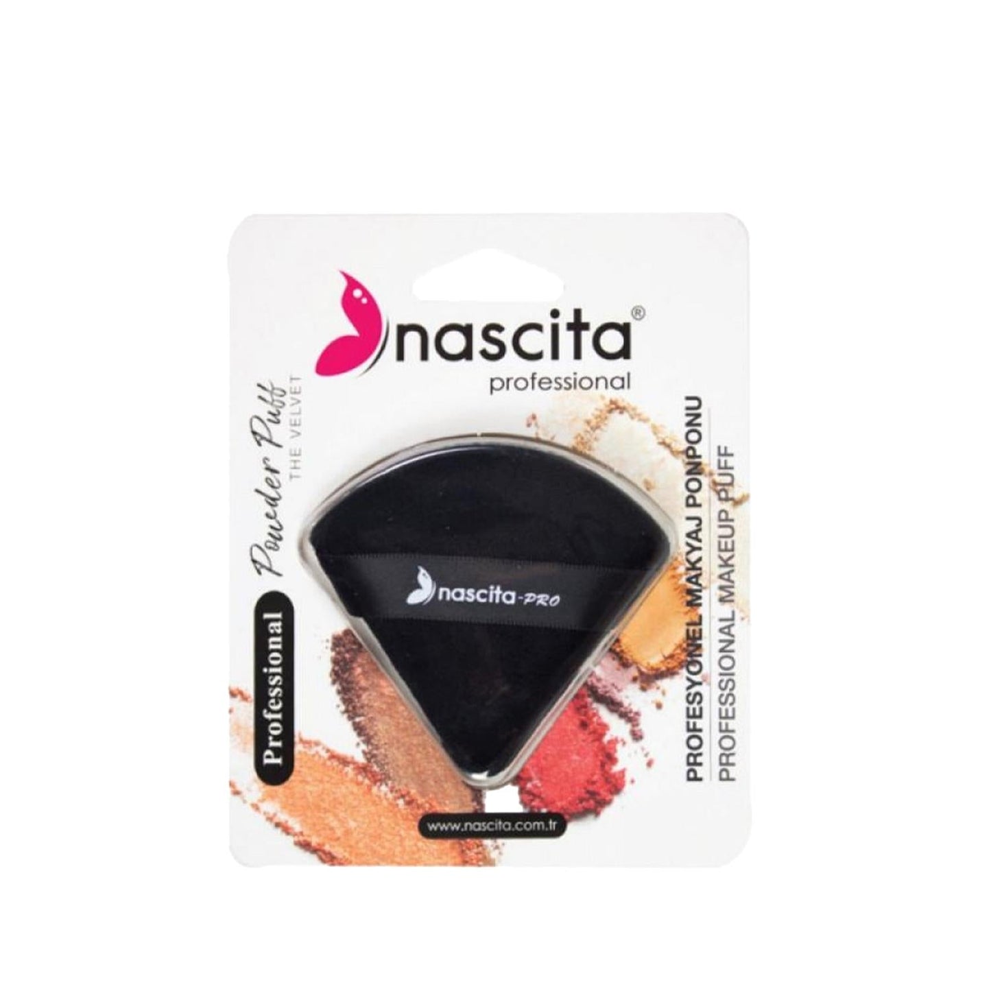 Nascita Pro: Professional Black Makeup Sponge for Flawless Blending | Beauty & Cosmetic Applicator