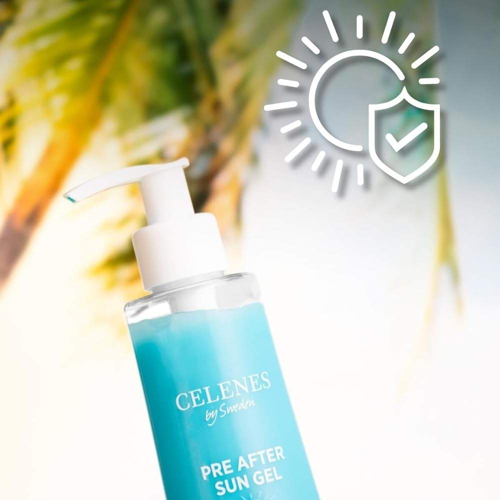 Celenes Herbal After Sun Moisturizing Gel Cooling Body Care 200ml