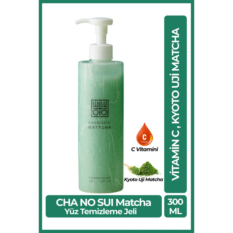 Chanosui Matcha Face Cleansing Gel Daily Purifying Wash 300 ml
