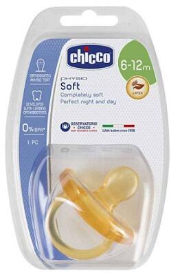 Chicco Soft Rubber Pacifier for Comfort 6-12M