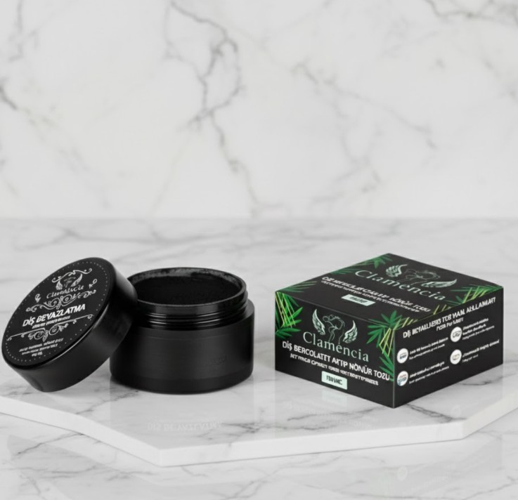 Clamencia Charcoal Teeth Whitening Powder 50g