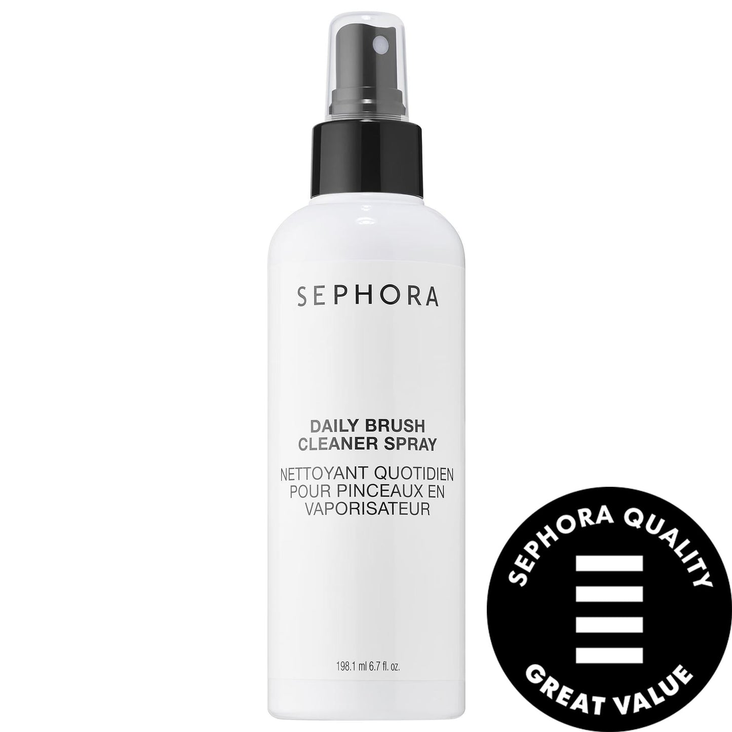 BeautyPro Brush Cleaner Spray - Gentle, Vegan, Cruelty-Free Makeup Brush Care for Sensitive Skin