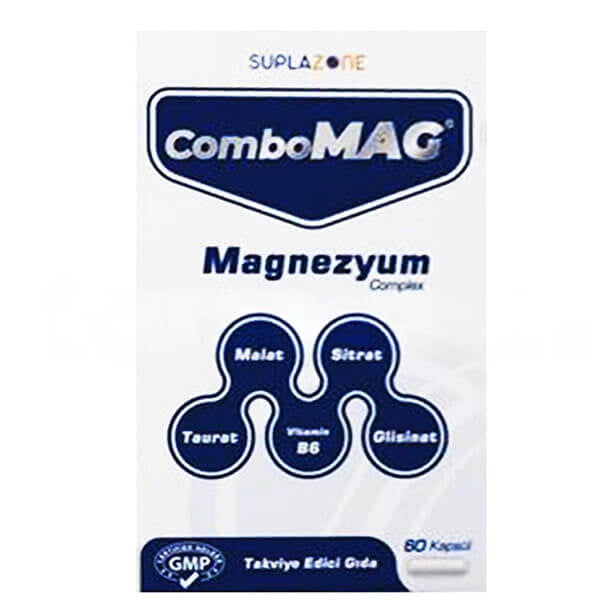 Suplazone Combomag Magnesium Complex for Daily Support 60 Capsules