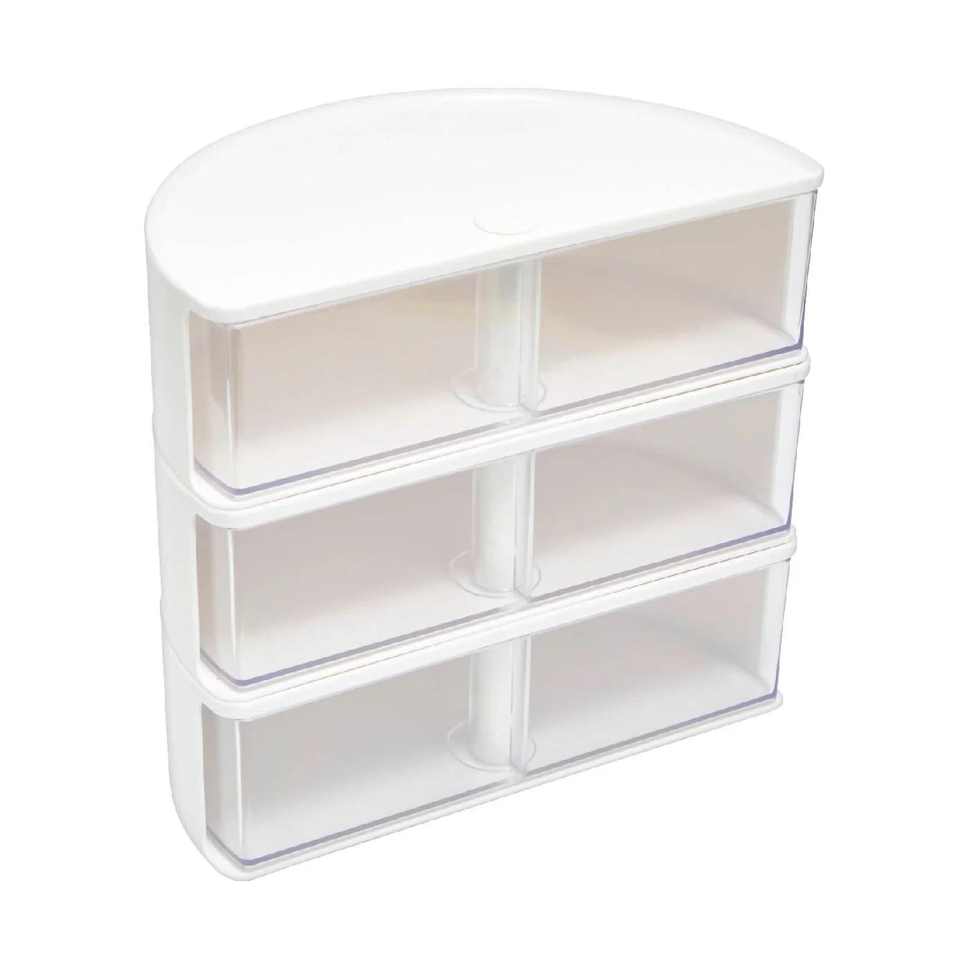 Ideenwelt 3-Tier Rotating Makeup Organizer