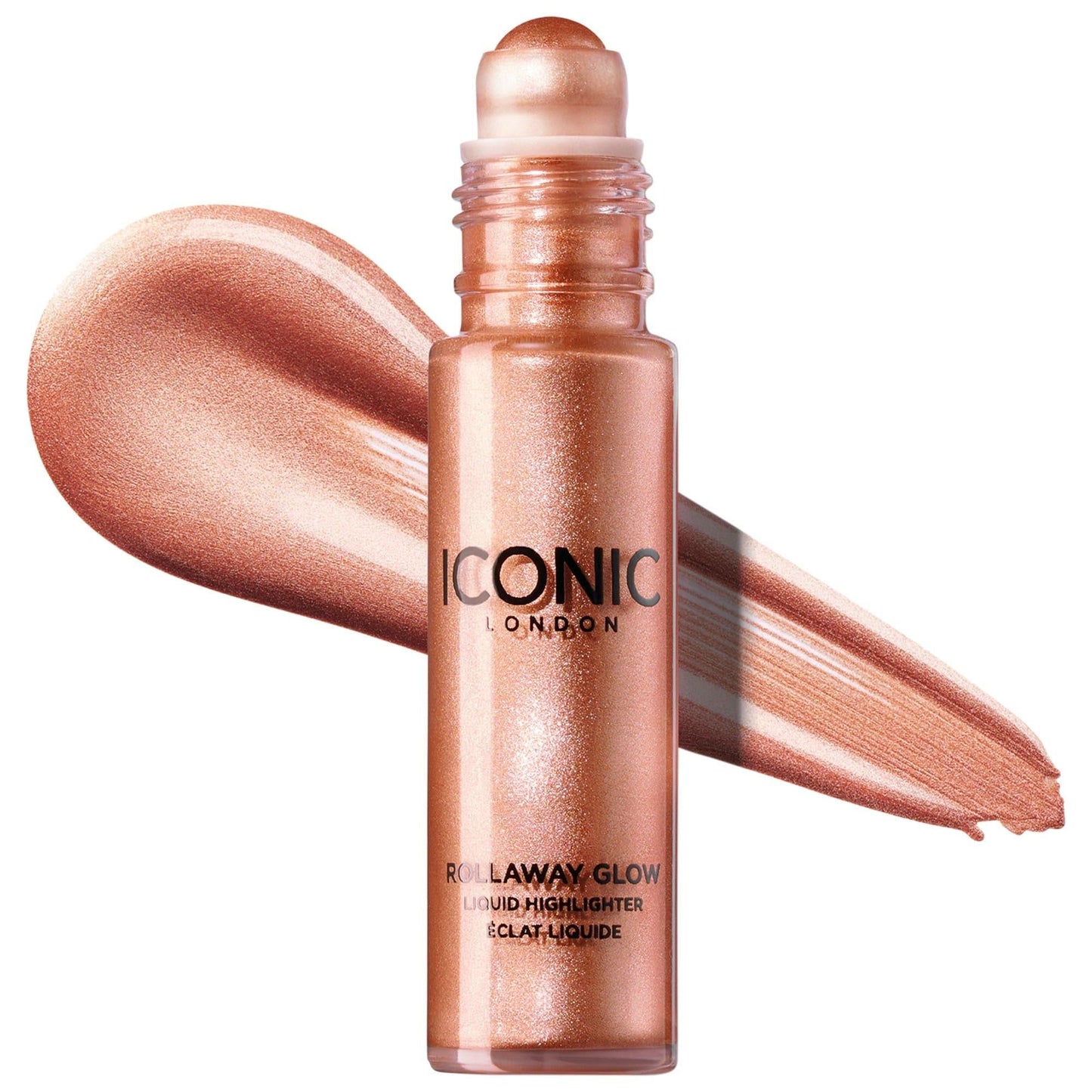 Rollaway Glow - Vegan Liquid Highlighter with Roll-On Applicator for Natural Dewy Glow, Cruelty-Free & Easy to Use