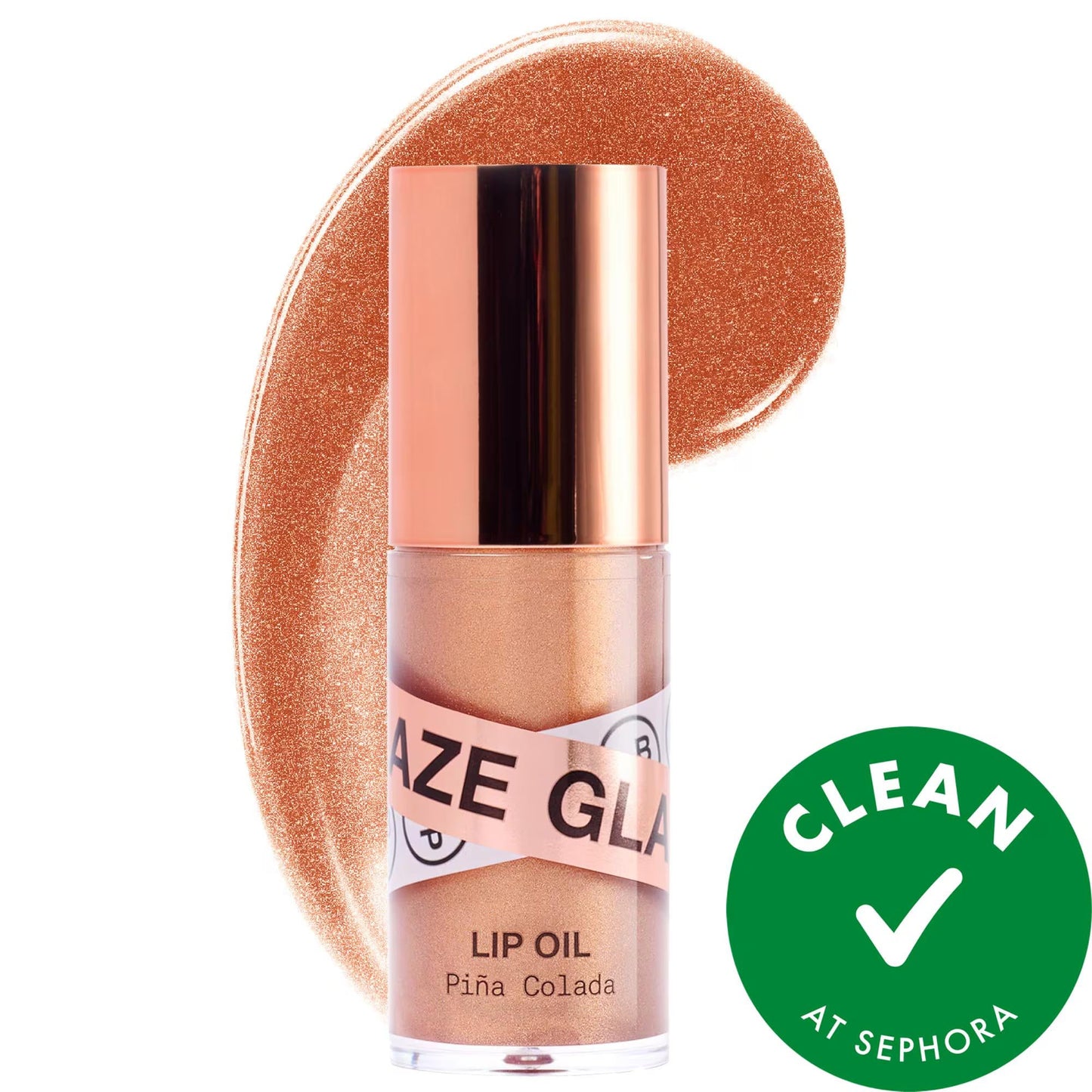 Glaze Vegan Lip Oil - Non-Sticky, Nourishing, and Cruelty-Free Lip Gloss with Natural Colors and Flavors