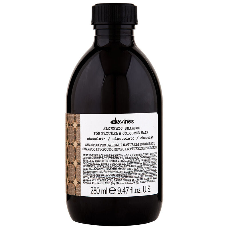 Davines Alchemic Chocolate Shampoo for Dark Hair 280 ml