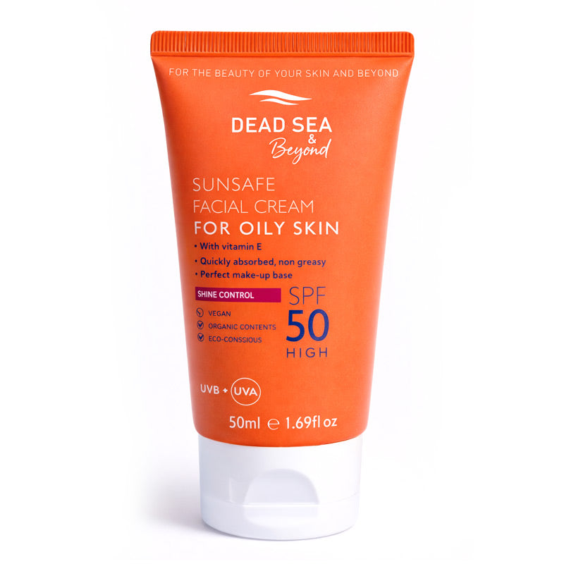 Dead Sea Beyond Oil-Free Sunscreen SPF 50 for Oily Skin 50 ml