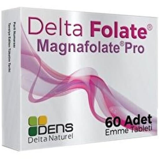 Delta Naturel Folate Magnafolate Pro Lozenges 60 Count