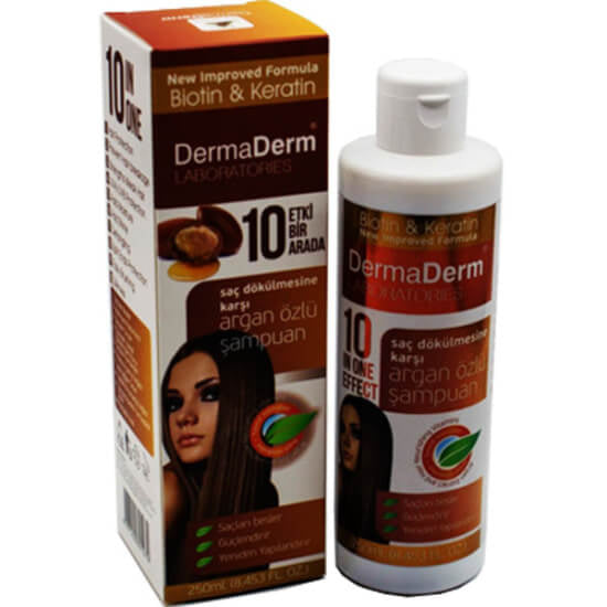 Dermaderm Argan Oil & Keratin Nourishing Shampoo 500ml