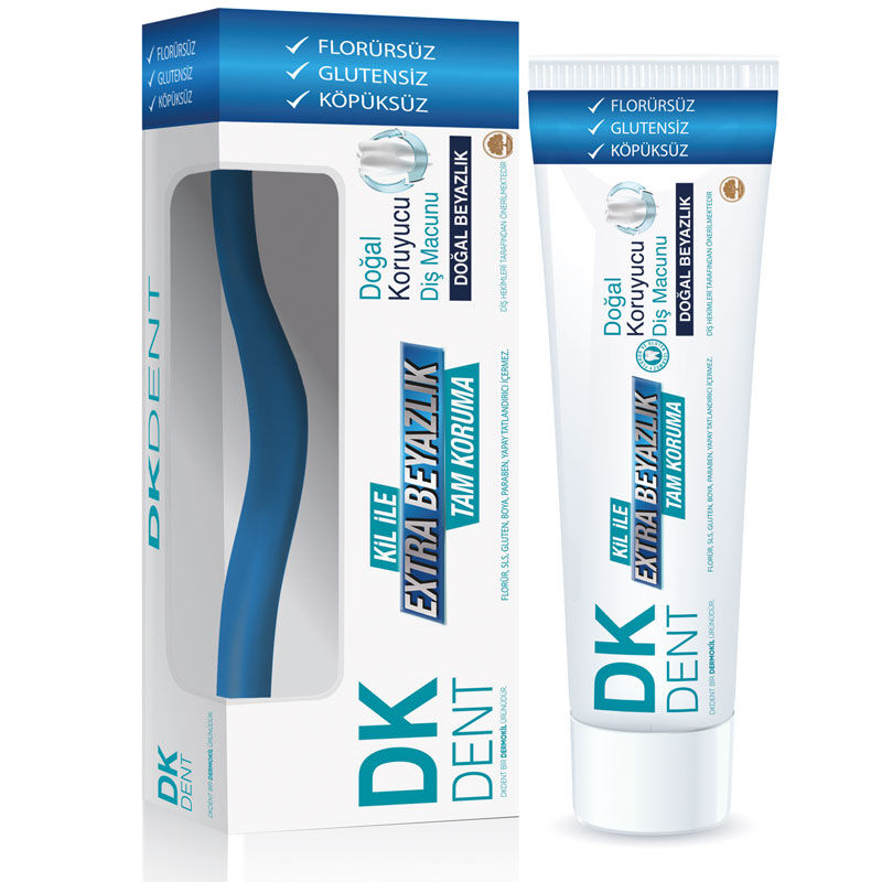 Dermokil Dk Dent Classic Toothbrush & Toothpaste Set 75 ml