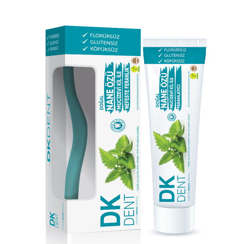 Dermokil DK Dent Mint Toothpaste & Toothbrush Set 75ml